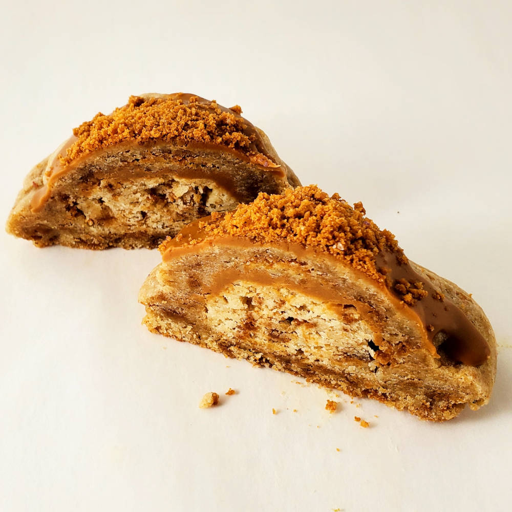 Biscoff Bomb Chunky Cookie Edmonton Cookies By Liam Inside