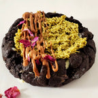 Choco Pistachio Crunch Deep Dish Cookie Edmonton Cookies By Liam Angle