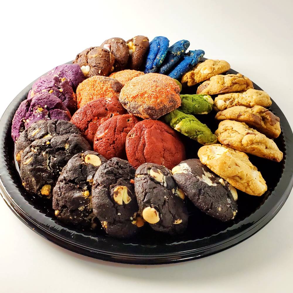 Cookie Platter Edmonton Cookies by Liam Home Bakery Angle
