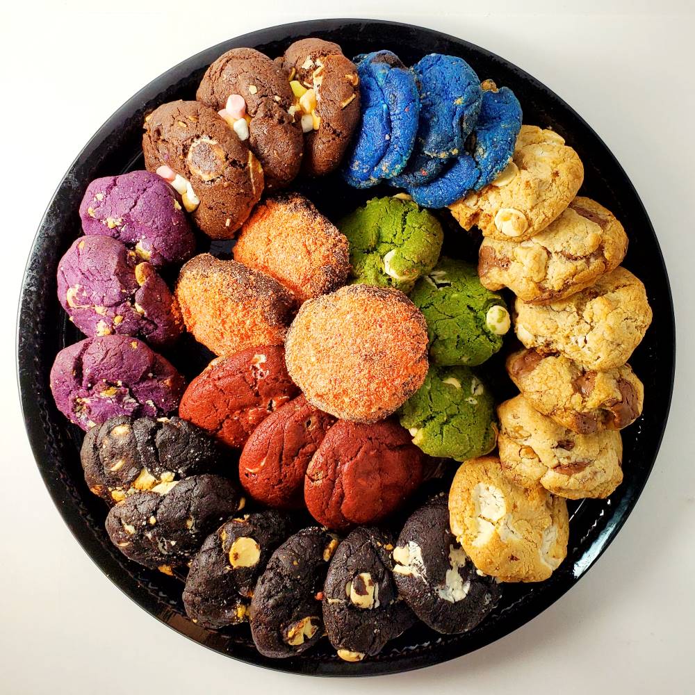 Cookie Platter Edmonton Cookies by Liam Home Bakery Top