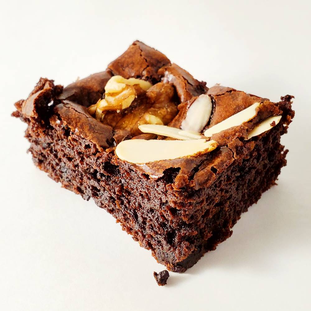 Dark Chocolate Brownie Edmonton Cookies by Liam Home Bakery Angle