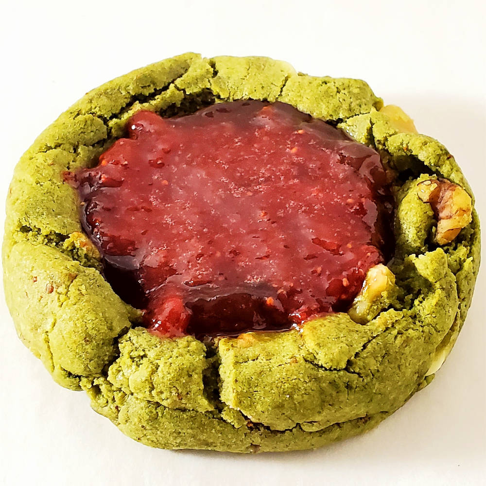 Matcha Berry Deep Dish Cookie Edmonton Cookies By Liam Angle