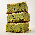 Matcha Caramel Bars Edmonton Cookies By Liam Side