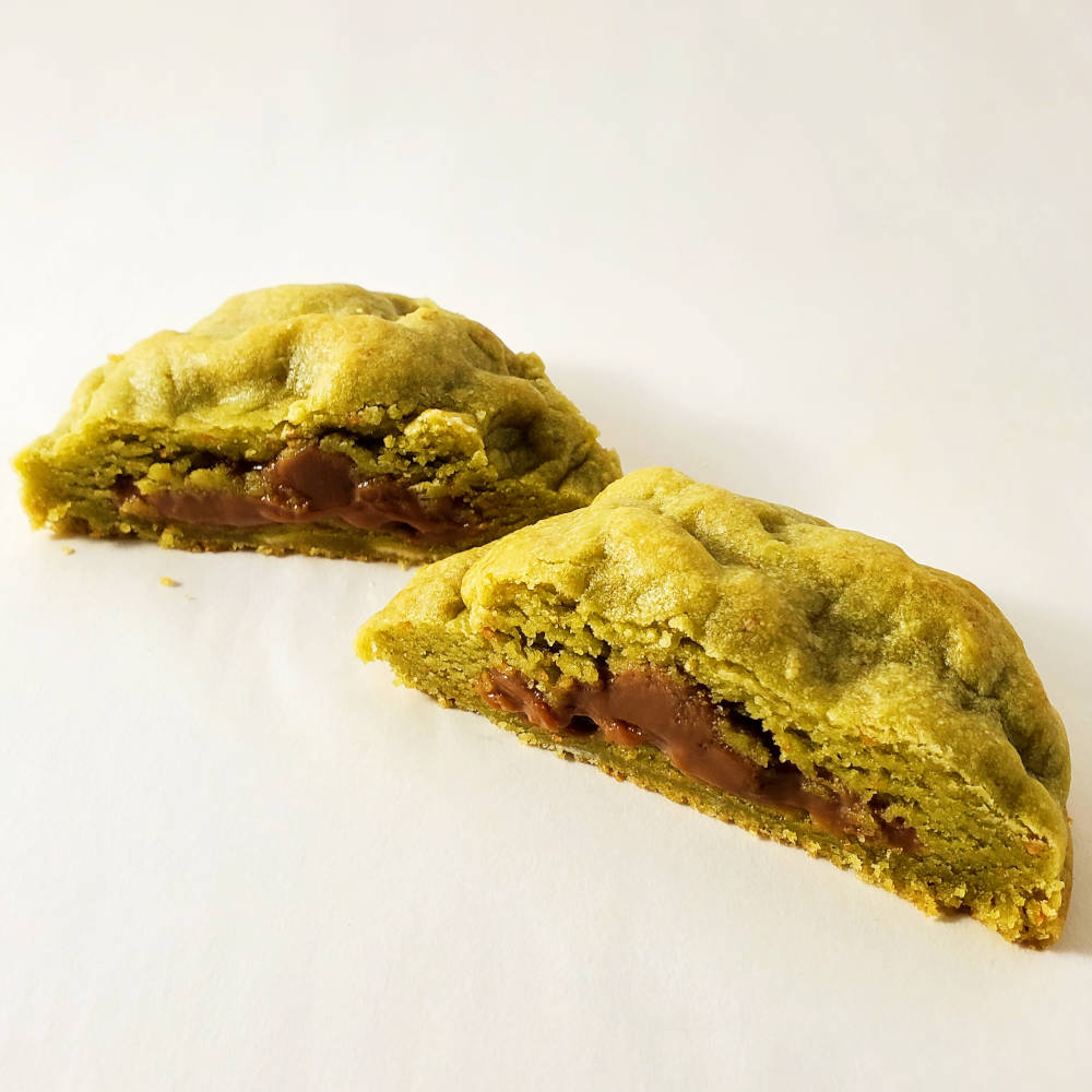 Pandan de Leche Cookie Edmonton Cookies By Liam Inside