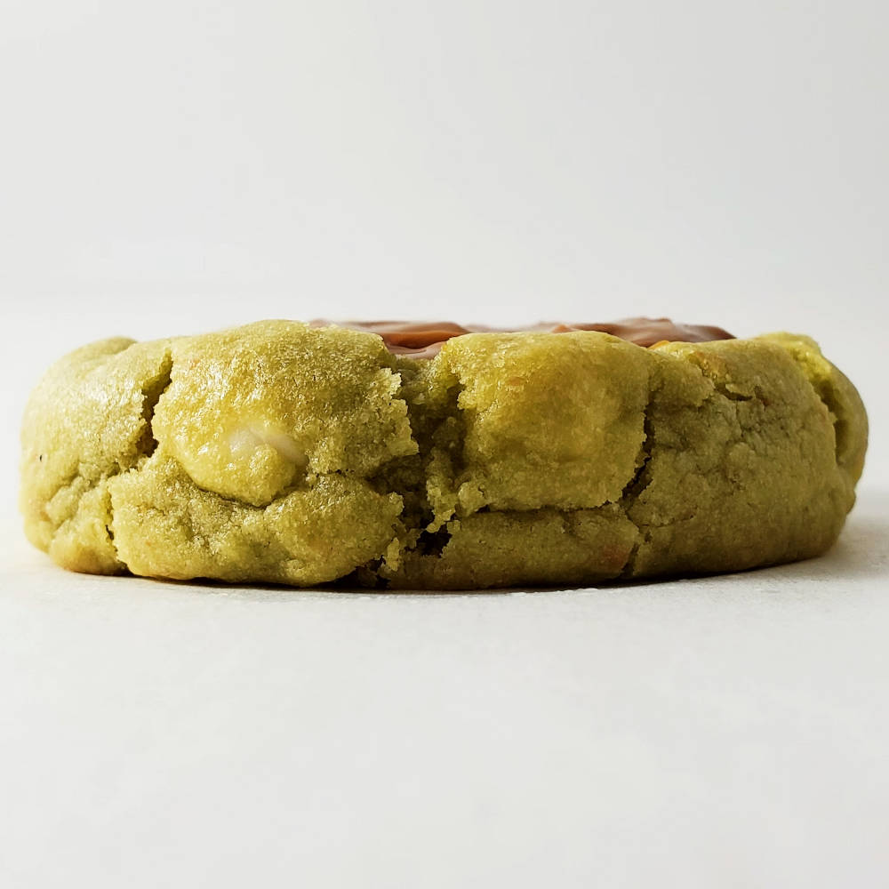 Pandan de Leche Deep Dish Cookie Edmonton Cookies By Liam Side