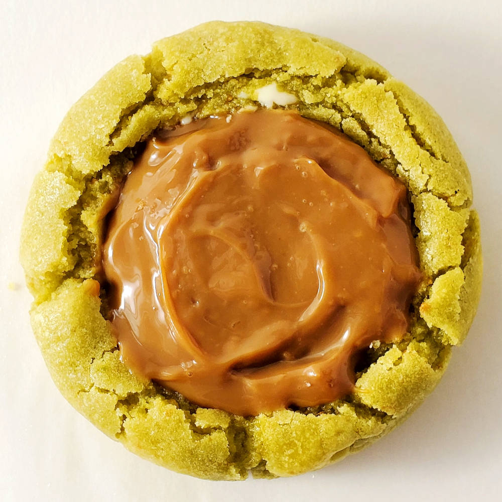 Pandan de Leche Deep Dish Cookie Edmonton Cookies By Liam Top