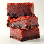 Red Velvet Mochi with Dark Chocolate Edmonton Cookies by Liam Home Bakery Side